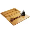 Mesa baja plegable estilo japonés para alféizar, mesa de té pequeña, no requiere instalación, mesa de té tatami, mesa baja para sentarse en el suelo