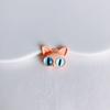 Lindo monstruo de verano, gato, bricolaje, marca de moda con cuentas, personalidad de moda, agujero recto, aleación, pintura en aerosol, accesorios de joyería