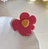 Pinza para el Cabello de Flor de Lirio Artificial Estilo Puro Deseo Super de Hada para Mujer, Pinza Lateral con Ambiente de Primavera y Verano, Dulce Accesorio para el Cabello Estilo Vacaciones