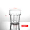 Vaso de cerveza resistente a caídas PC puro vaso octagonal plástico grado alimenticio copa de vino Copa Luo bar KTV vaso octagonal resistente a caídas