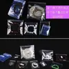 Bolsa Sellada de PVC Altamente Transparente, Bolsa Engrosada Anti-oxidación para Joyería, Bolsa con Cierre Zip para Joyería, Bolsas de Almacenamiento para Pendientes, Juguetes Culturales y Jade