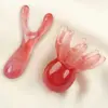 Pente Massageador de Polvo para Terapia Capilar, Pente Meridian, Garra Massageadora, Pente de Dentes Largos, Bastão Gua Sha, Ferramenta de Acupressão