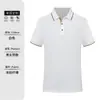 Camiseta tipo polo de seda helada ropa de trabajo logo estampado verano grupo corporativo construcción cultural camisa bordado
