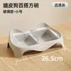Dispensador Doble de Acero Inoxidable para Comida y Agua para Mascotas para Uso en Casa, Adecuado para Perros y Gatos, Suministros para el Hogar al por Mayor