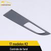 Adequado para 17 K2 moldura decorativa de controle de farol K2 botão interruptor de farol K2 patch de ajuste suprimentos de peças automotivas