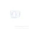 Adecuado para 20-23 Hyundai Sonata Control Central Palanca de Cambios Película Interior Suministros para Coche Transparente Modificado Película Protectora de TPU
