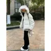 Chaqueta de Algodón Cálida Casual Estilo Perezoso Ins 2025 Popular Otoño e Invierno Terciopelo Engrosado Holgada para Hombres y Mujeres Pareja