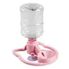 Fuente de Agua para Gatos Dispensador Automático de Agua para Mascotas Perro Pequeño Sin Enchufe Bebedero No Moja la Boca Artefacto para Beber Botella de Agua Mineral