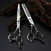 Tijeras para el cabello Nepsen de 6.0 pulgadas con mango de dragón pequeño tijeras para el cabello tijeras planas tijeras para flequillo tijeras dentadas tijeras finas