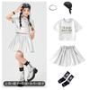 Ropa de Hip-Hop y Jazz para Niñas, Conjuntos Modernos de Hip-Hop y Street Dance para Niños, Atuendos Geniales y con Estilo de Moda Callejera para Niñas para Actuaciones en Escenario
