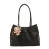 Bolso Cruzado Simple de Color Sólido Estilo Coreano de un Solo Hombro para Mujer, Gran Capacidad, Bolso de Mano Tote Moderno y Texturizado, Mochila Versátil Casual
