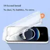 Película protectora de vidrio templado aplicable para IPhone 17E/16E/13/13 Pro/14 Cabina libre de polvo con alta transmisión de luz LeReach
