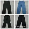 Modelo Nuevo Primavera y Otoño 2026 Me@rtra Pantalones Vaqueros Casuales Sueltos Bordados con Letras Unisex Una Pieza Venta al por Mayor