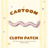 Patches Bordados de Desenho Animado Fofos para Venda por Atacado Acessórios de Roupa DIY Patches Redondos em Forma de Estrela Coração Patches de Tecido Termocolantes