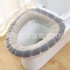 [Frete grátis] Almofada de vaso sanitário universal acolchoada tampa do assento do vaso sanitário de cor dupla fabricantes atacado