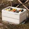Caja de Almacenamiento Personalizada para Camping al Aire Libre, Caja de Almacenamiento Portátil de Gran Capacidad, Caja Organizadora para Maletero de Coche y Picnic