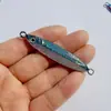 Isca Plana Flutuante para Cavala, Isca de Chapa de Ferro, Isca Artificial, Isca Artificial para Pesca de Cavala, Isca de Chapa de Ferro com Anzol Duplo, Lançamento Ultra-Longo