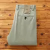 2025 Nuevos Pantalones Largos Pesados Lavados a la Arena Retro Elegantes Otoño e Invierno Sueltos Rectos Casuales para Hombre