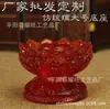 Modelo Nuevo Estilo Tíbet con Base de Flor de Loto de Resina Imitación Cristal, Manivela Manual, Disponible en Varios Estilos, Tamaño Grande