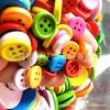 Botones de madera de colores DIY hechos a mano para niños, color madera color primario, estrella de cinco puntas, materiales hechos a mano para jardín de infantes