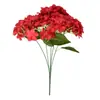 Flores de Hortênsia Artificiais, Flores Artificiais para Casamentos, Atacado de Adereços de Flores de Seda, Arte Floral, Flores de Hortênsia Rosa de Alta Qualidade para Casamento Branco