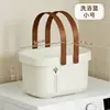 Cesta de chuveiro cesto de banho cesta de armazenamento de banheiro para dormitório estudantil cesta portátil cesta de armazenamento de plástico cesta de banho cesta de chuveiro
