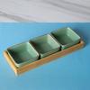 Celadón Bambú y Madera Dividiendo Plato de Frutos Secos Plato de Aperitivos Melón y Nueces Caja de Aperitivos Plato de Aperitivos Plato de Dulces Tienda de Pedicura Plato de Aperitivos Fruta