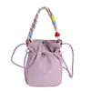 Bolsa para Teléfono Móvil 2026 Nuevo Estilo Coreano Color Caramelo Bolso Cruzado Nicho Gama Alta Estilo Bosque Estudiante Casual Bolso de Hombro