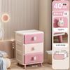Gabinete de Almacenamiento Tipo Cajón de Plástico para el Hogar Sala de Estar Gabinete para Juguetes y Snacks Ropero Infantil Multicapa para Organizar Ropa