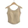 2023 Verano Espina de Pescado Cintura Ajustada Adelgazante Spice Sling Cinturón para Mujer Almohadilla para el Pecho Chaleco Interior Adelgazante Ropa Interior Cómoda