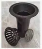 Modelo 87 de Ferro Fundido Calha para Água da Chuva Conjunto de Quatro Peças Tipo Sifão Tubo de Descida Ralo de Piso Descarga Reta Plug-in Interno Ralo de Piso de Ferro Fundido