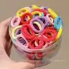 2026 Nuevas Gomas de Pelo Coloridas del Tamaño de un Pulgar, Bandas Elásticas de Alta Elasticidad para el Cabello de Niños Que No Dañan el Cabello, Cuerdas Versátiles para Cabello para Coletas Pequeñas