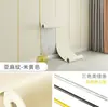 Pegatina de Pared Anticolisión Engrosada Bolsa Suave Autoadhesiva Contorno de Pared Respaldo de Cama Infantil Contorno de Cama Tatami Espuma Papel Tapiz Estéreo 3D
