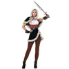 Familia de Navegación Medieval Guerrero Vikingo Pareja Masculina y Femenina Disfraces de Pirata Atuendos de Pirata para Padres e Hijos Disfraces de Halloween para Hombres y Mujeres