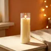 Luces de vela electrónicas LED, decoraciones para fiestas navideñas, iluminación ambiental, decoraciones románticas para bodas, luces de vela simuladas
