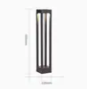 Lámpara de Césped Exterior Impermeable Lámpara de Patio LED Lámpara de Césped Simple Lámpara de Paisaje para Casa y Jardín Iluminación de Parque Lámpara de Calle