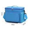 Bolsa de Almuerzo Transfronteriza Gran Capacidad Cuadrada Bolsa de Hielo Portátil de Mano Bolsa de Picnic Portátil Se Puede Cruzar Cuerpo Caja Aislada Caja de Almuerzo Bolsa Aislada
