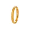 Anillo de dedo índice de acero de titanio chapado en oro con personalidad de moda femenina con círculo de nicho retro de estilo coreano nuevo