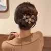 Grampo Elegante de Pelúcia Bico de Pato para a Parte de Trás da Cabeça, Prendedor de Cabelo de Luxo, Presilha, Presilha de Cabelo Fashion Venda por Atacado