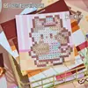 Liquidação Jogo de Quebra-Cabeça Livro de Adesivos Cenas de Desenho Pixelado Bean Book para Crianças Suporta Dropshipping