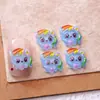 Novos Acessórios de Arte para Unhas Desenho My Little Pony Resina Tridimensional Fofa Acessórios de Unha Usáveis Material DIY Pequenos Acessórios