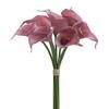 Flor artificial Lirio de Cala tacto Arum decoración de sala de estar mesa flores falsas suministro transfronterizo pegamento suave ramo al por mayor