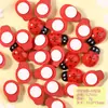 Accesorios DIY calientes transfronterizos abeja de dibujos animados mariquita pegamento de crema parche para funda de teléfono decoraciones de pegatina para refrigerador