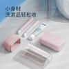 Vaso para Cepillo de Dientes, Vaso para Enjuague Bucal, Set Portátil de Almacenamiento para Pasta de Dientes y Cepillo de Dientes, Set de Tres Piezas, Soporte para Cepillo de Dientes, Portátil de Viaje