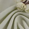 Tejido de punto de acetato y lino de doble cara de 200 g, con tacto de segunda piel, suave y liso, adecuado para tops de hombros descubiertos y faldas rectas de primavera y otoño