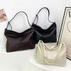 Bolso de piel suave de estilo transfronterizo para mujer, bolso de mano de gran capacidad, estilo informal, para ir al trabajo, otoño e invierno 2024.