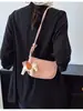Bolsas Populares Femininas Deste Ano 2025 Verão Nova Bolsa de Ombro Casual de Nicho, Bolsa Transversal Elegante, Doce e Fashion