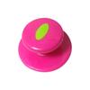 Plástico también SY016 mango corto con tornillo bola de acero bola de fibra cepillo mango color olla cepillo bola de limpieza mango redondo mayoreo