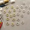 Aleación Rhinestone Decoraciones para Uñas Tendencia Nuevo Metal Corona de Navidad Rhinestones Perlas Accesorios Súper Brillantes para Uñas
