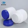Botella de Vitaminas Contenedor de Polvo de Boca Ancha Pe1000G Frasco Azul Gordito Paquete de 0.5 kg 500g Recipiente de Plástico para Pellets de Mascotas